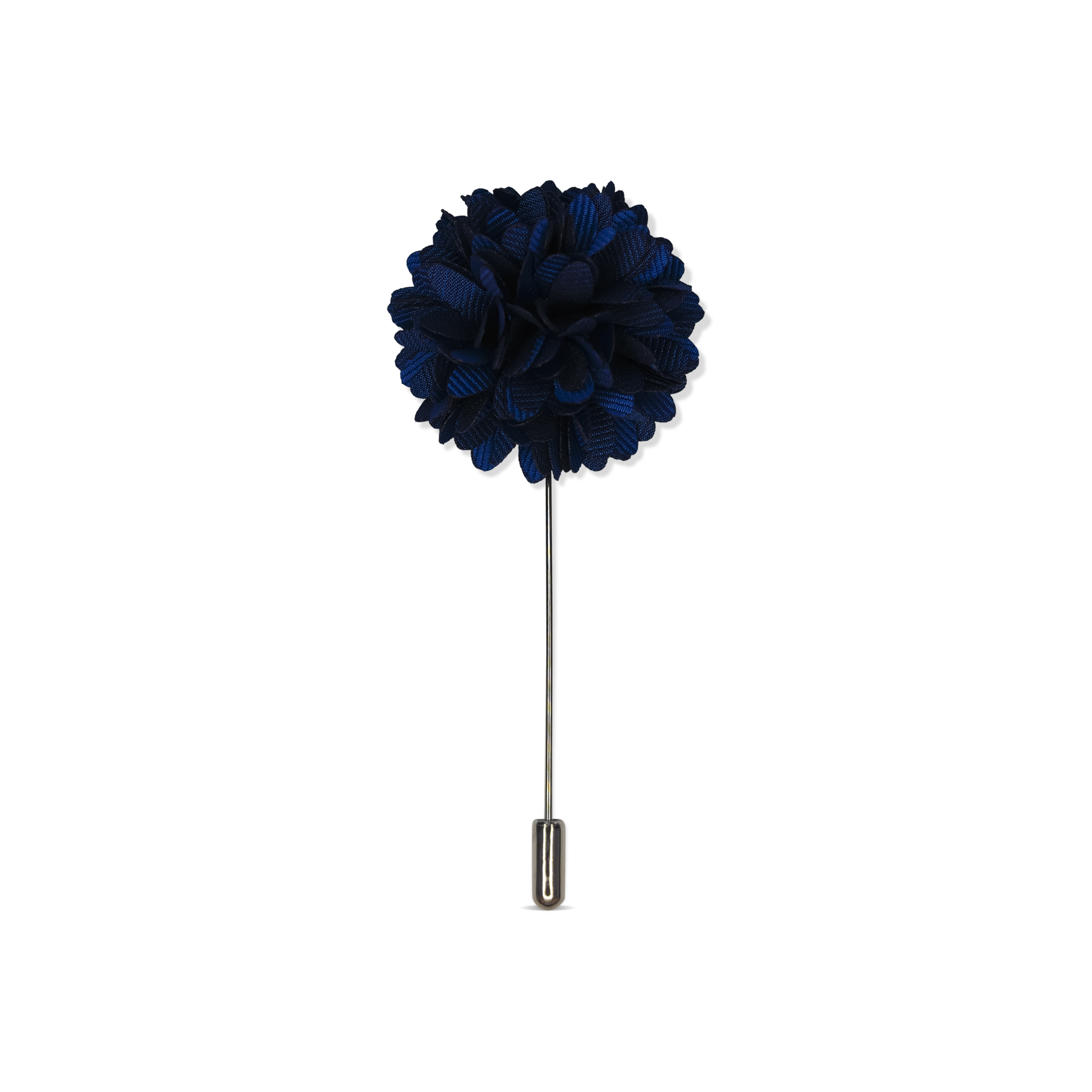 Orsette Floral Lapel Pin (Navy)